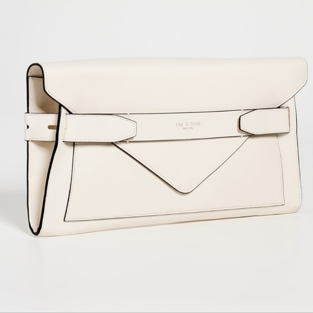 Nwt rag & bone Field Folio Maxi Clutch - Picture 3 of 17